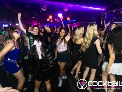 A professional photo of guests enjoying themselves at Cocktails Nightclub from our gallery.