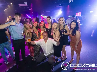 A professional photo of guests enjoying themselves at Cocktails Nightclub from our gallery.