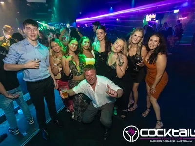 A professional photo of guests enjoying themselves at Cocktails Nightclub from our gallery.