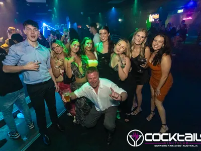 A professional photo of guests enjoying themselves at Cocktails Nightclub from our gallery.