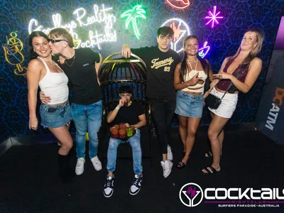 A professional photo of guests enjoying themselves at Cocktails Nightclub from our gallery.