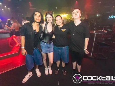 A professional photo of guests enjoying themselves at Cocktails Nightclub from our gallery.