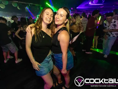 A professional photo of guests enjoying themselves at Cocktails Nightclub from our gallery.