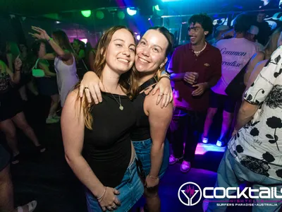 A professional photo of guests enjoying themselves at Cocktails Nightclub from our gallery.