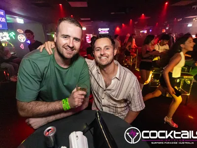 A professional photo of guests enjoying themselves at Cocktails Nightclub from our gallery.