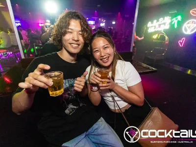 A professional photo of guests enjoying themselves at Cocktails Nightclub from our gallery.