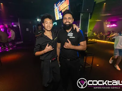 A professional photo of guests enjoying themselves at Cocktails Nightclub from our gallery.