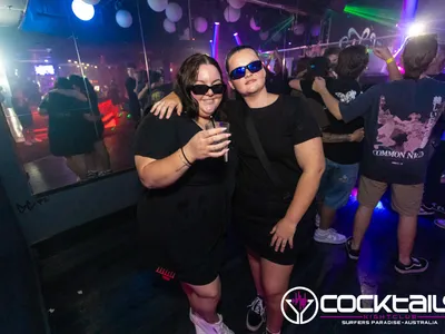 A professional photo of guests enjoying themselves at Cocktails Nightclub from our gallery.