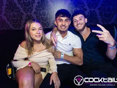 A professional photo of guests enjoying themselves at Cocktails Nightclub from our gallery.