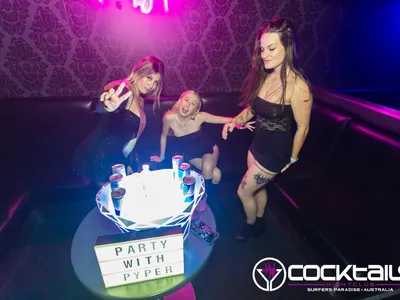 A professional photo of guests enjoying themselves at Cocktails Nightclub from our gallery.