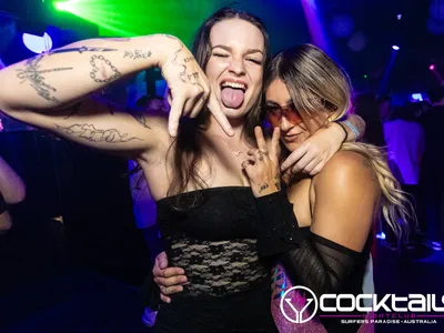 A professional photo of guests enjoying themselves at Cocktails Nightclub from our gallery.