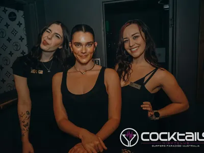 A professional photo of guests enjoying themselves at Cocktails Nightclub from our gallery.