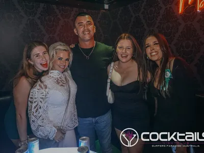 A professional photo of guests enjoying themselves at Cocktails Nightclub from our gallery.