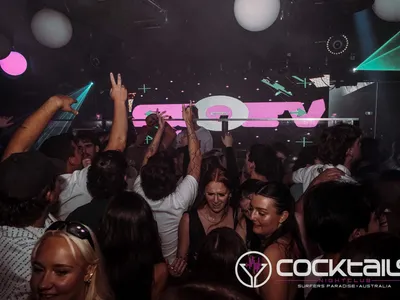 A professional photo of guests enjoying themselves at Cocktails Nightclub from our gallery.