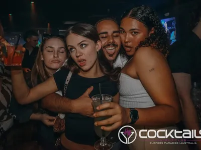 A professional photo of guests enjoying themselves at Cocktails Nightclub from our gallery.