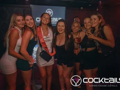 A professional photo of guests enjoying themselves at Cocktails Nightclub from our gallery.