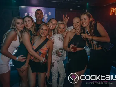 A professional photo of guests enjoying themselves at Cocktails Nightclub from our gallery.