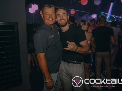 A professional photo of guests enjoying themselves at Cocktails Nightclub from our gallery.