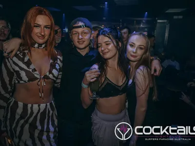 A professional photo of guests enjoying themselves at Cocktails Nightclub from our gallery.