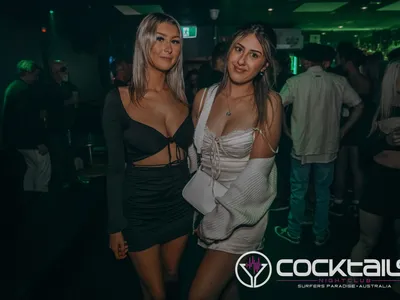 A professional photo of guests enjoying themselves at Cocktails Nightclub from our gallery.