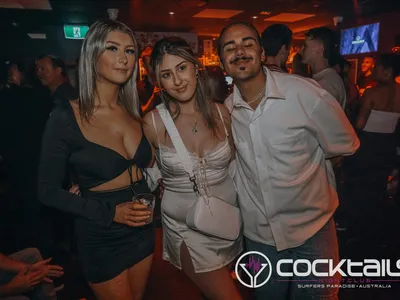 A professional photo of guests enjoying themselves at Cocktails Nightclub from our gallery.