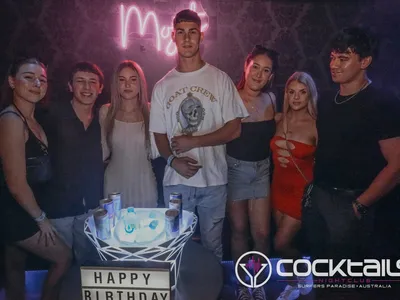 A professional photo of guests enjoying themselves at Cocktails Nightclub from our gallery.