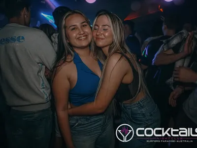 A professional photo of guests enjoying themselves at Cocktails Nightclub from our gallery.