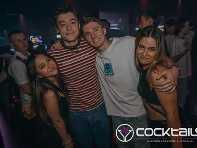 A professional photo of guests enjoying themselves at Cocktails Nightclub from our gallery.