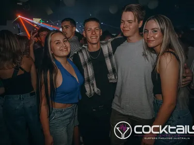 A professional photo of guests enjoying themselves at Cocktails Nightclub from our gallery.