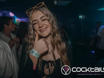 A professional photo of guests enjoying themselves at Cocktails Nightclub from our gallery.