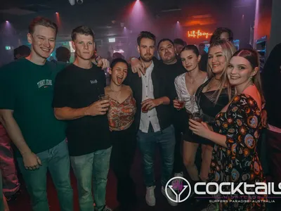 A professional photo of guests enjoying themselves at Cocktails Nightclub from our gallery.