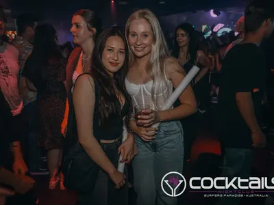 A professional photo of guests enjoying themselves at Cocktails Nightclub from our gallery.