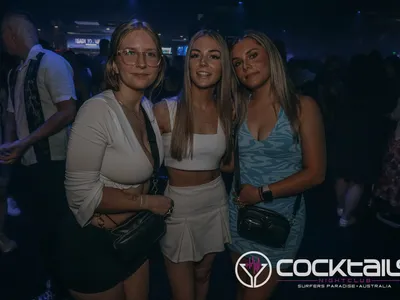 A professional photo of guests enjoying themselves at Cocktails Nightclub from our gallery.