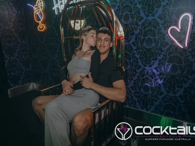 A professional photo of guests enjoying themselves at Cocktails Nightclub from our gallery.