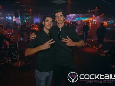 A professional photo of guests enjoying themselves at Cocktails Nightclub from our gallery.