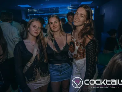 A professional photo of guests enjoying themselves at Cocktails Nightclub from our gallery.