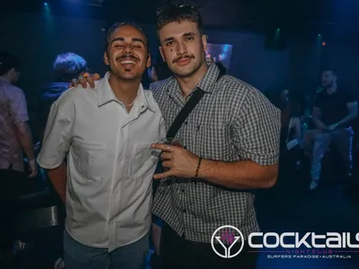 A professional photo of guests enjoying themselves at Cocktails Nightclub from our gallery.