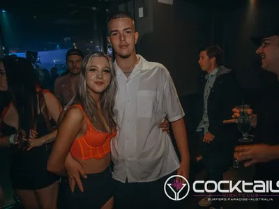 A professional photo of guests enjoying themselves at Cocktails Nightclub from our gallery.