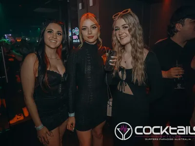 A professional photo of guests enjoying themselves at Cocktails Nightclub from our gallery.