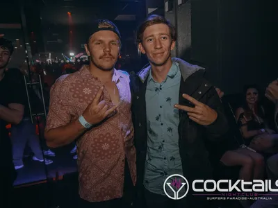 A professional photo of guests enjoying themselves at Cocktails Nightclub from our gallery.