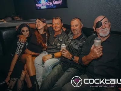 A professional photo of guests enjoying themselves at Cocktails Nightclub from our gallery.