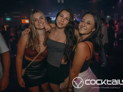 A professional photo of guests enjoying themselves at Cocktails Nightclub from our gallery.