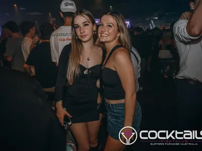 A professional photo of guests enjoying themselves at Cocktails Nightclub from our gallery.