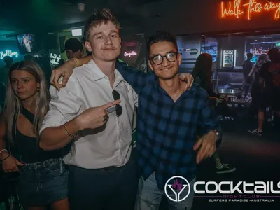 A professional photo of guests enjoying themselves at Cocktails Nightclub from our gallery.