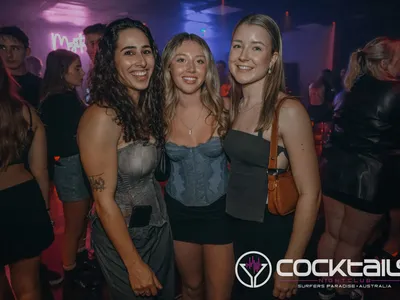 A professional photo of guests enjoying themselves at Cocktails Nightclub from our gallery.