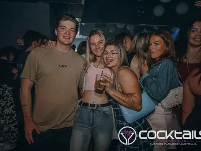 A professional photo of guests enjoying themselves at Cocktails Nightclub from our gallery.