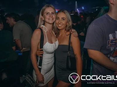 A professional photo of guests enjoying themselves at Cocktails Nightclub from our gallery.