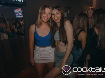 A professional photo of guests enjoying themselves at Cocktails Nightclub from our gallery.