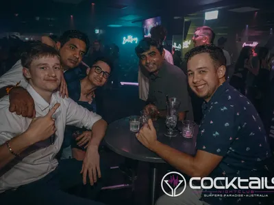 A professional photo of guests enjoying themselves at Cocktails Nightclub from our gallery.