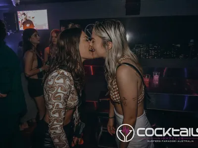 A professional photo of guests enjoying themselves at Cocktails Nightclub from our gallery.